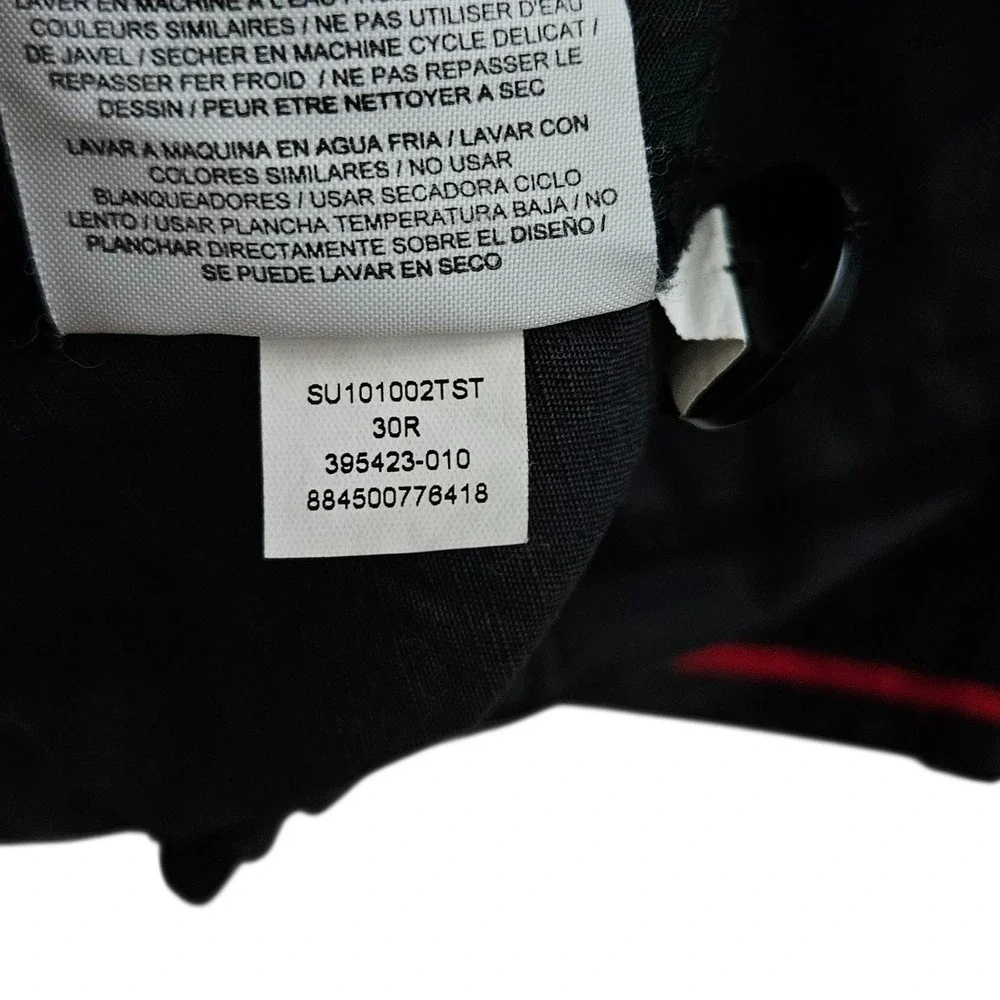 Nike Jordan Jumpman (Men's 30R) Black Graphic Print Cargo‎ Shorts Y2K Baggy